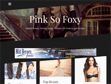 Tablet Screenshot of pinksofoxy.com